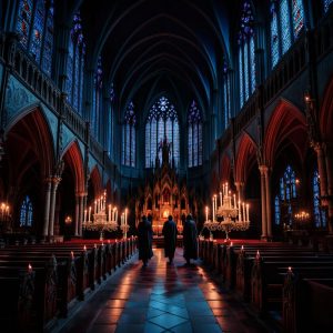 Goths in a cathedral