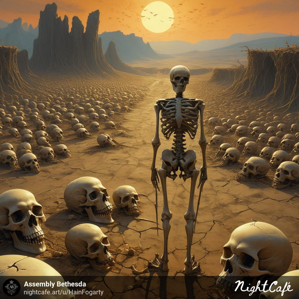 Valley of dry bones