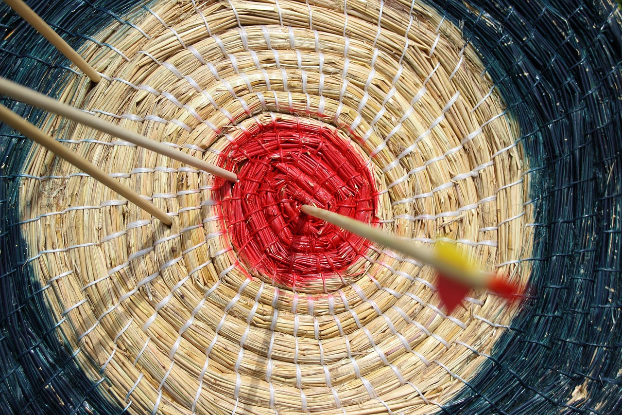 bullseye in archery