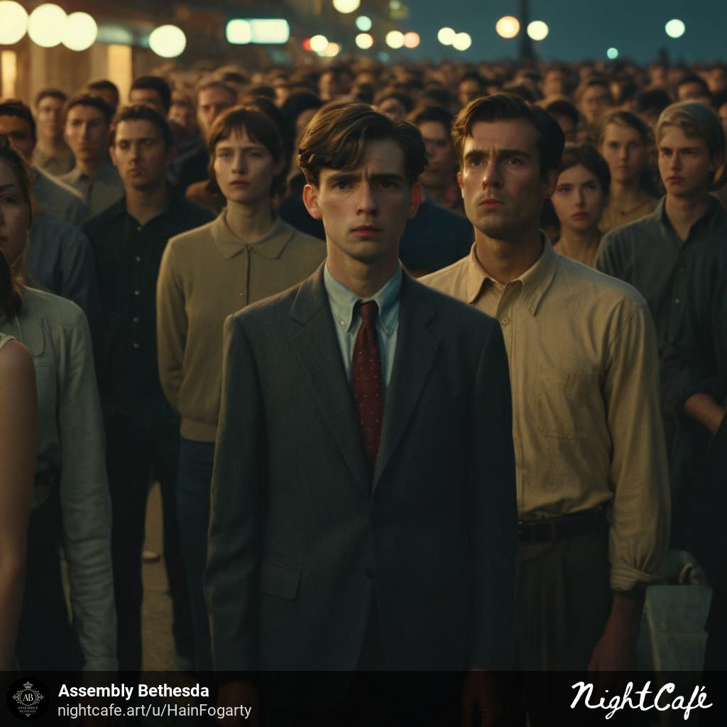 alone in a crowd
