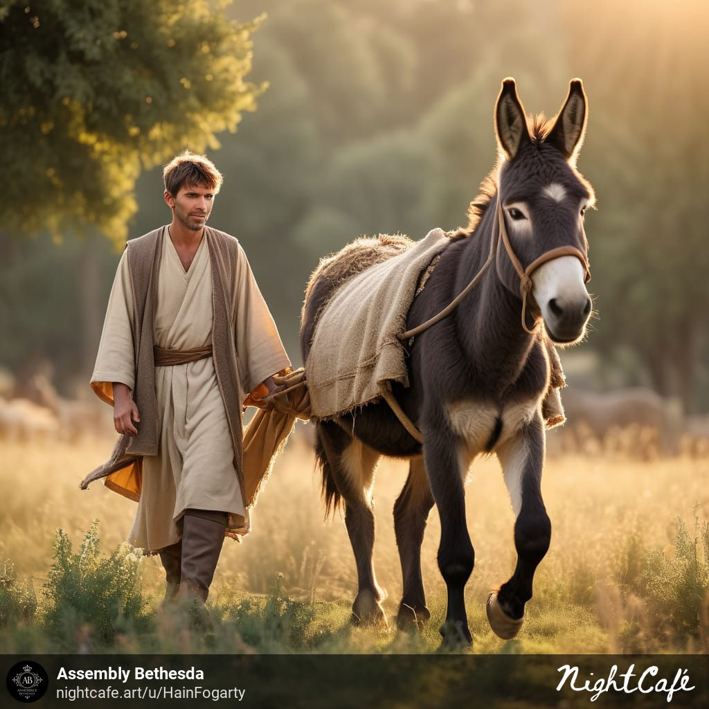 Balaam and his talking ass