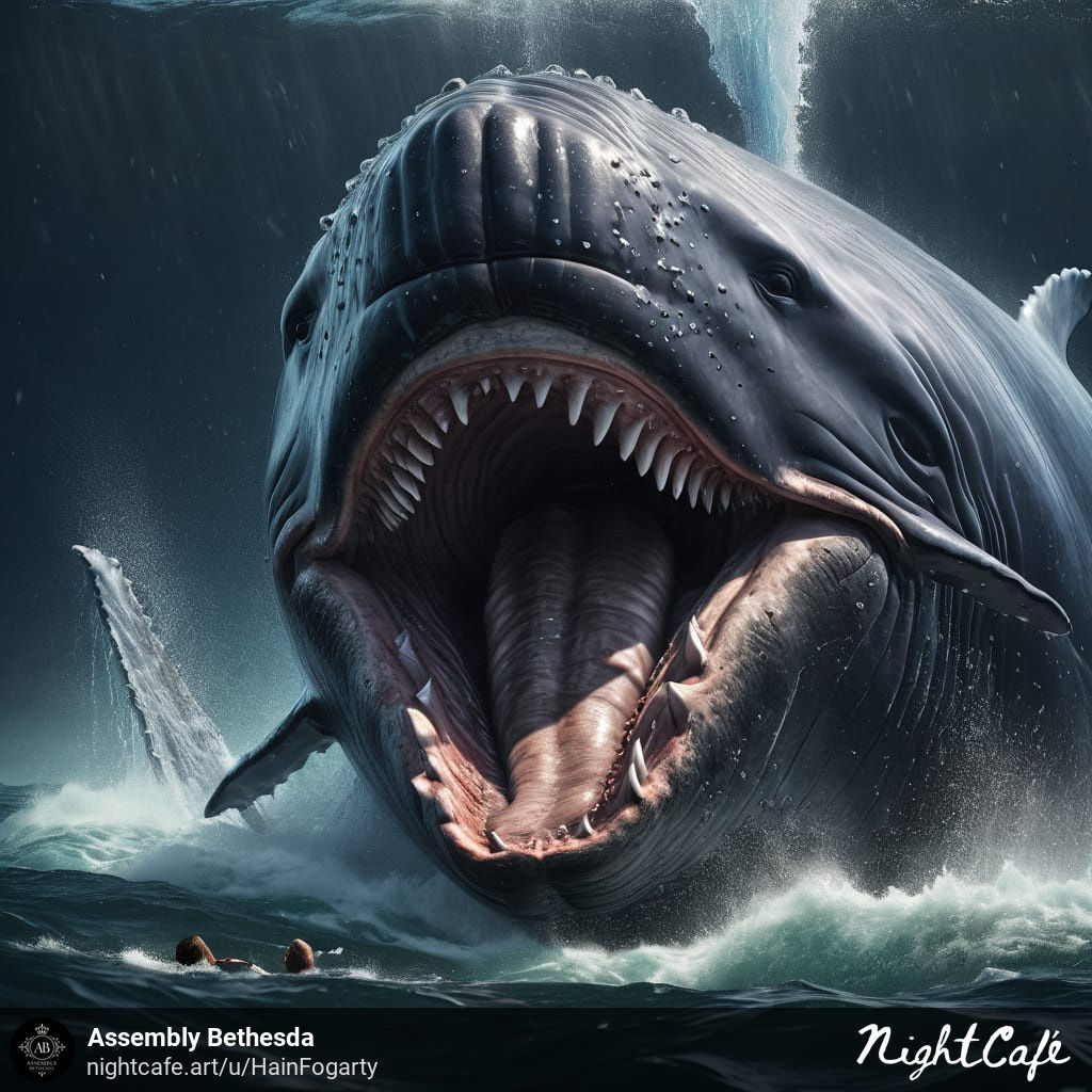 Jonah and the big fish