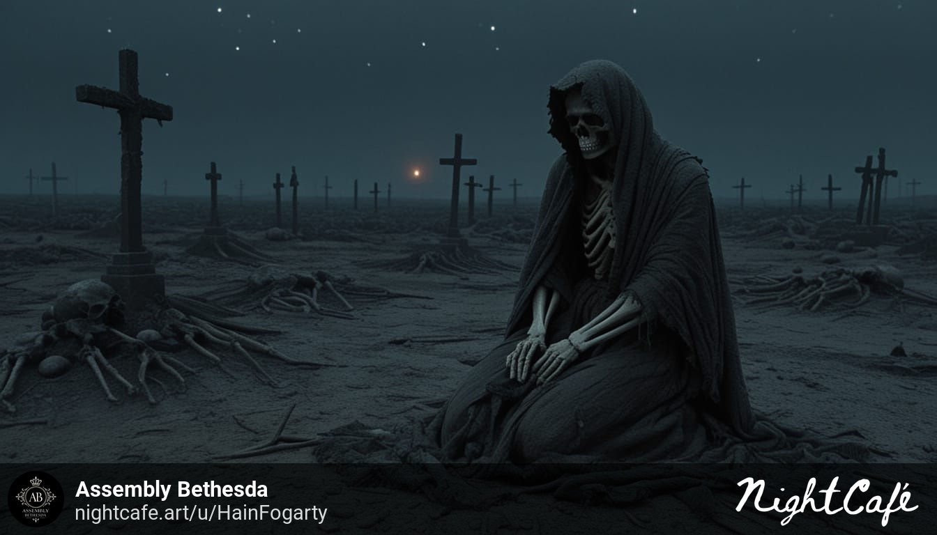 a lost soul in the darkness