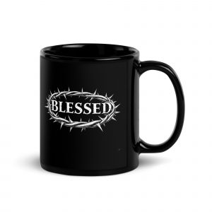 Black Glossy Mug