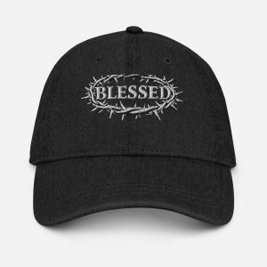 "Blessed" Denim Hat