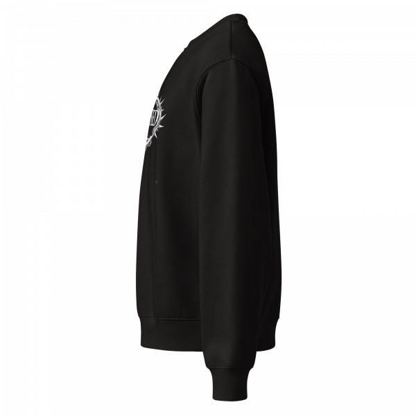 Oversized heavyweight sweatshirt "blessed inside a crown of thorns" - Image 3