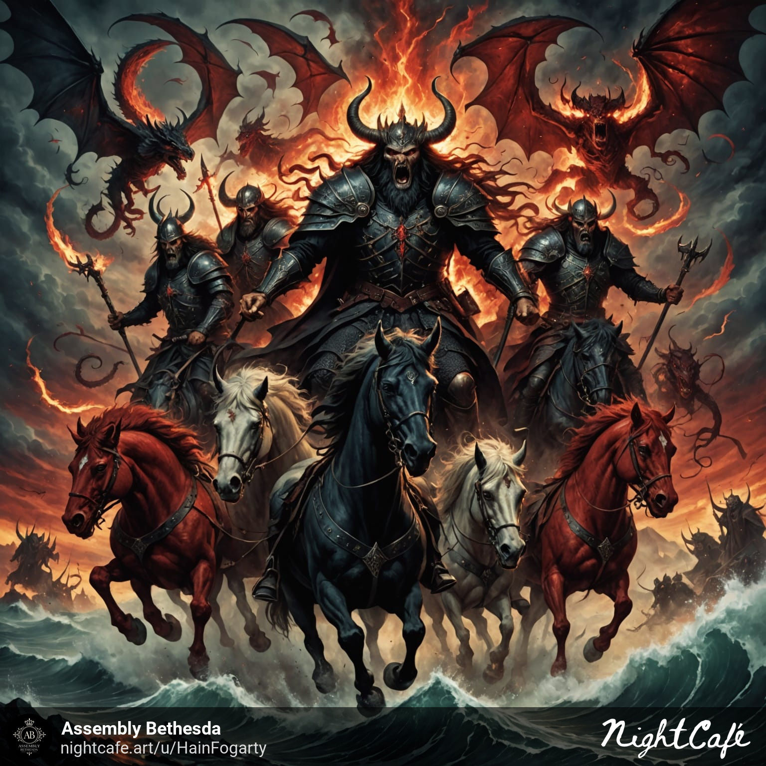 All the hell breaks loose