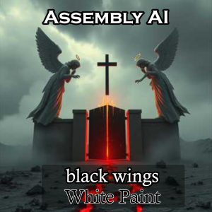 Black Wings - White Paint